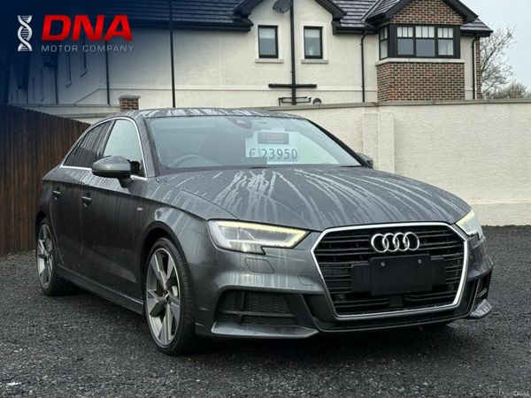 Audi A3 Saloon, Petrol, 2018, Grey