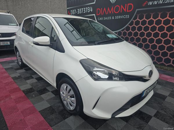 Toyota Vitz Hatchback, Petrol, 2016, White