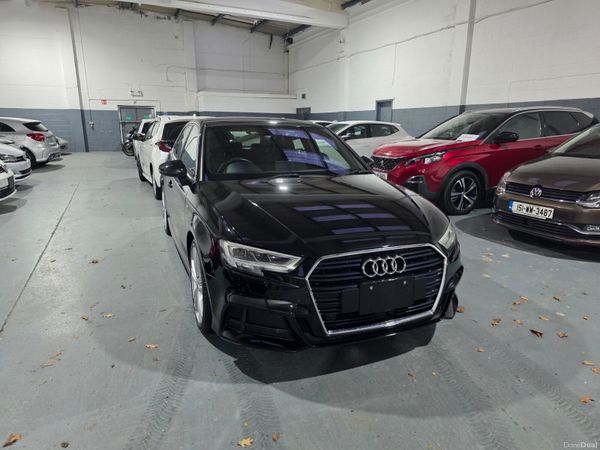 Audi A3 Hatchback, Petrol, 2017, Black
