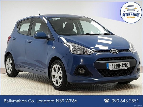 Hyundai i10 Hatchback, Petrol, 2014, Blue