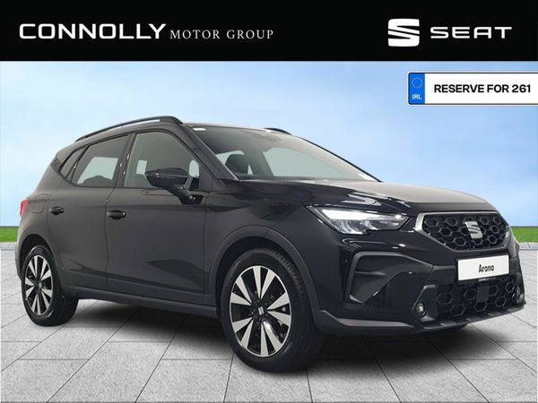 SEAT Arona SUV, Petrol, 2026, Black