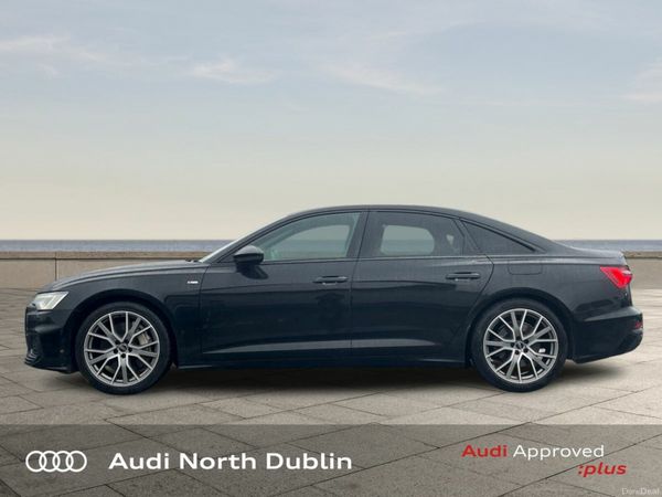 Audi A6 Saloon, Petrol Plug-in Hybrid, 2022, Black