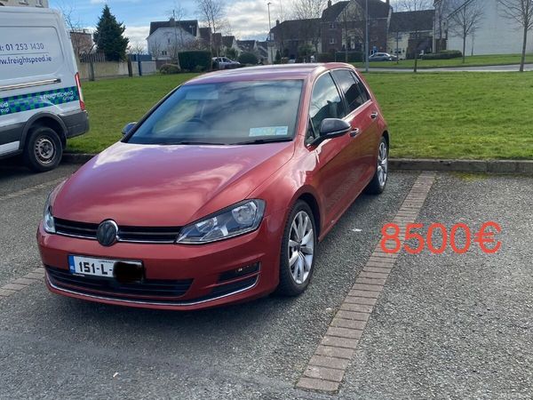 Volkswagen Golf Estate, Diesel, 2015, Red