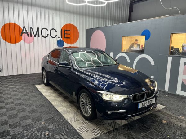BMW 3-Series Saloon, Petrol Plug-in Hybrid, 2017, Blue