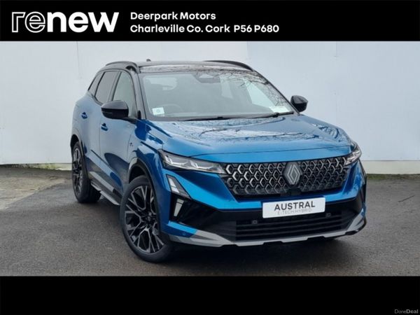 Renault Austral SUV, Petrol Hybrid, 2026, Blue