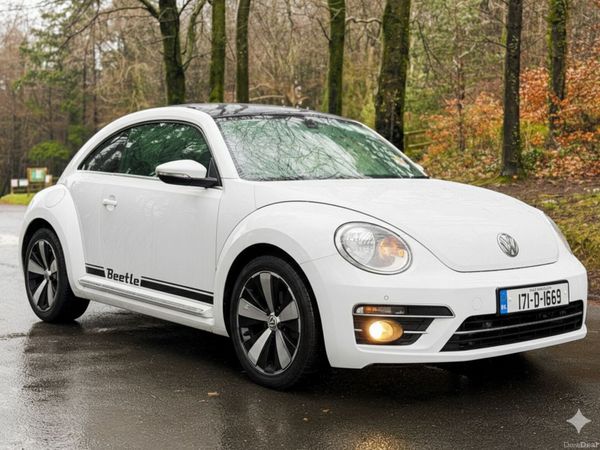 Volkswagen Beetle Hatchback, Diesel, 2017, White