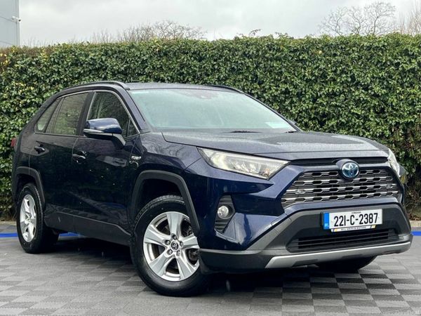 Toyota RAV4 SUV, Petrol Hybrid, 2022, Blue