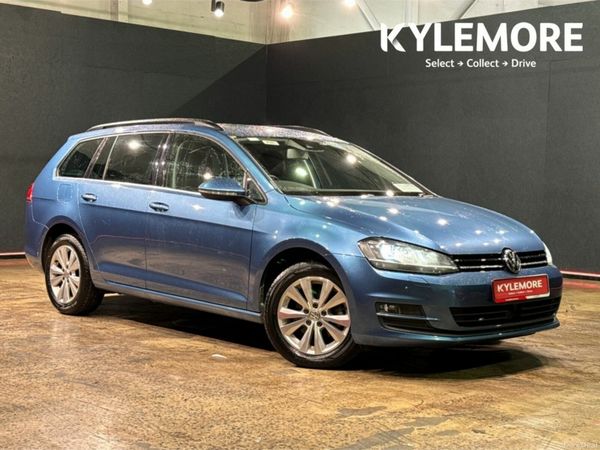 Volkswagen Golf Estate, Petrol, 2016, Blue