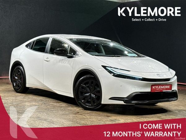 Toyota Prius Hatchback, Petrol Hybrid, 2024, White