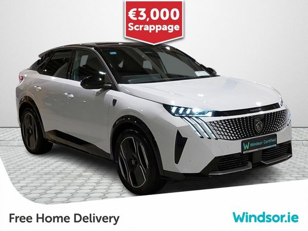 Peugeot 3008 SUV, Electric, 2025, White