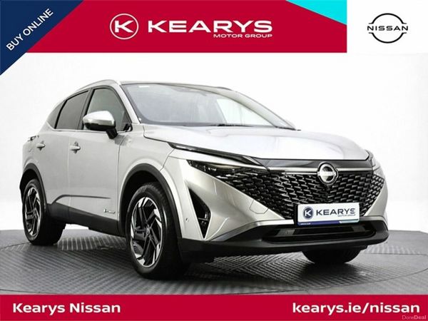 Nissan Qashqai SUV, Petrol Hybrid, 2026, Silver