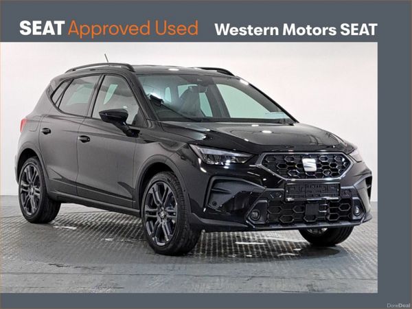 SEAT Arona SUV, Petrol, 2026, Black