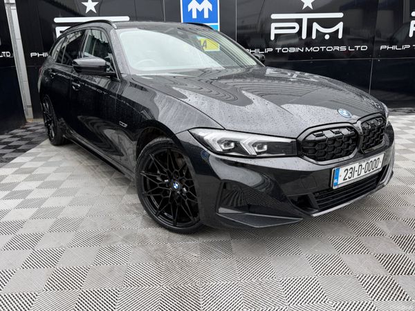 BMW 3-Series Estate, Petrol Plug-in Hybrid, 2023, Black