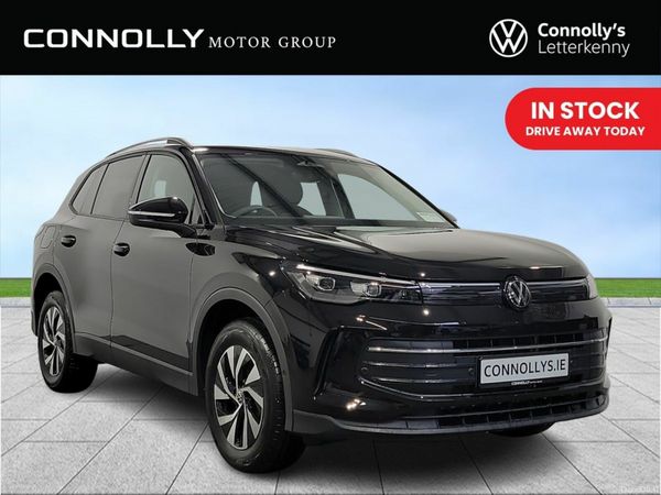 Volkswagen Tiguan SUV, Petrol Hybrid, 2026, Black