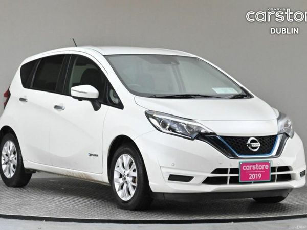 Nissan Note Hatchback, Petrol Hybrid, 2019, White