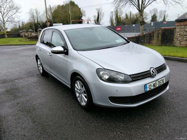 Volkswagen Golf Hatchback, Diesel, 2012, Silver