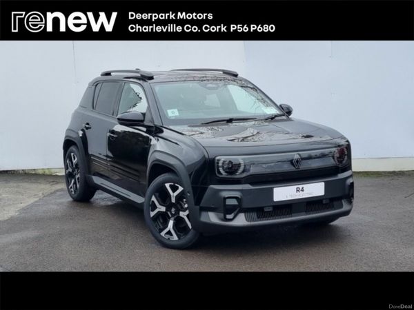 Renault 4 Hatchback, Electric, 2026, Black