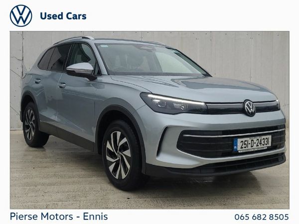 Volkswagen Tiguan SUV, Petrol Plug-in Hybrid, 2025, Silver