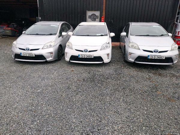 Toyota Prius Hatchback, Petrol Hybrid, 2013, Silver