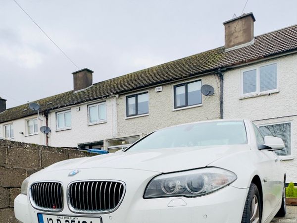 BMW 5-Series Saloon, Diesel, 2012, White