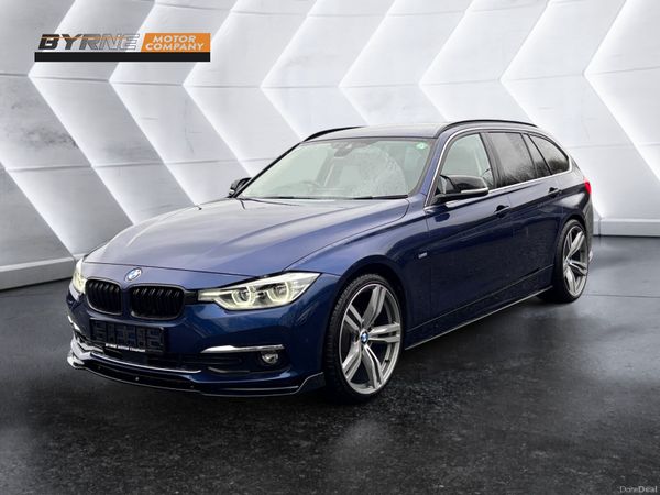 BMW 3-Series Saloon, Diesel, 2019, Blue