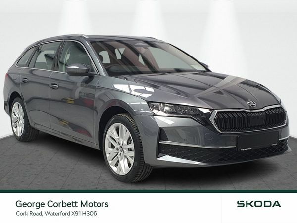 Skoda Octavia Estate, Petrol, 2026, Grey