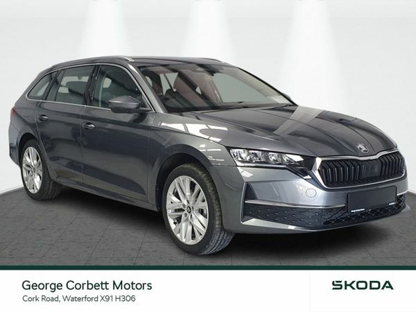 Skoda Octavia Estate, Petrol, 2026, Grey