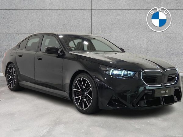 BMW M5 Saloon, Petrol Plug-in Hybrid, 2026, Black