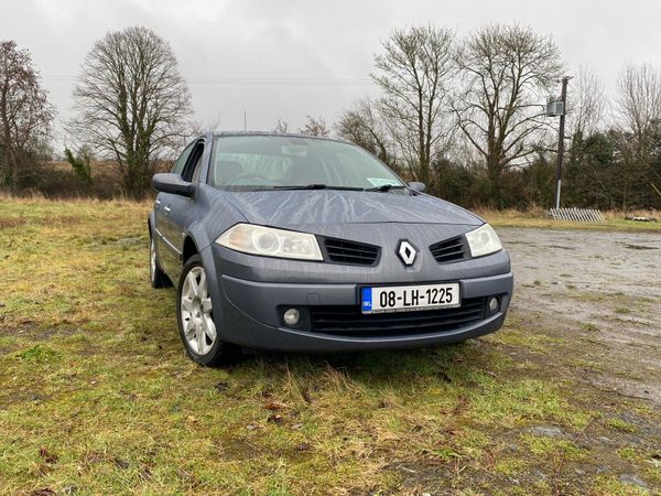Renault Megane Saloon, Petrol, 2008, Grey