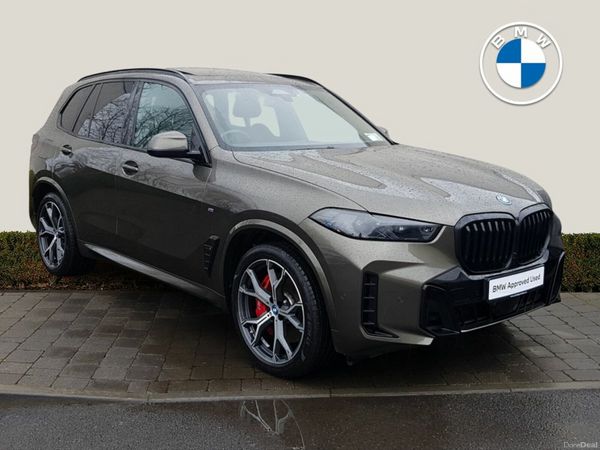 BMW X5 SUV, Petrol Plug-in Hybrid, 2024, Green