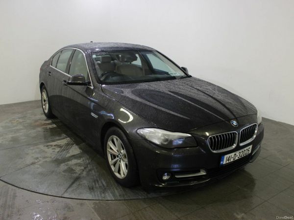 BMW 5-Series Saloon, Diesel, 2014, Brown