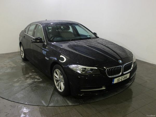 BMW 5-Series Saloon, Diesel, 2015, Black