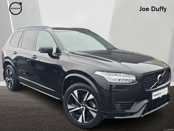 Volvo XC90 SUV, Petrol Plug-in Hybrid, 2024, Black