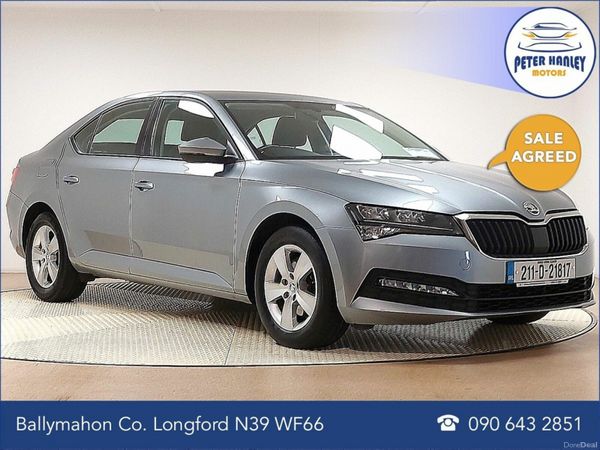 Skoda Superb Saloon, Diesel, 2021, Grey