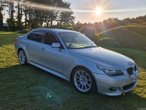 BMW 5-Series Saloon, Diesel, 2008, Silver