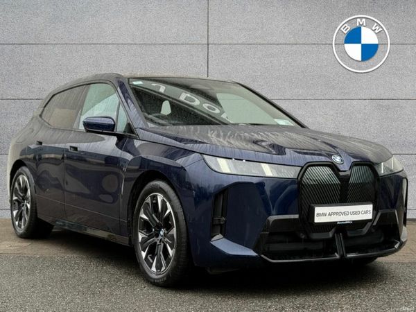 BMW iX SUV, Electric, 2025, Blue
