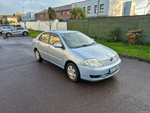 Toyota Corolla Saloon, Petrol, 2004, Blue