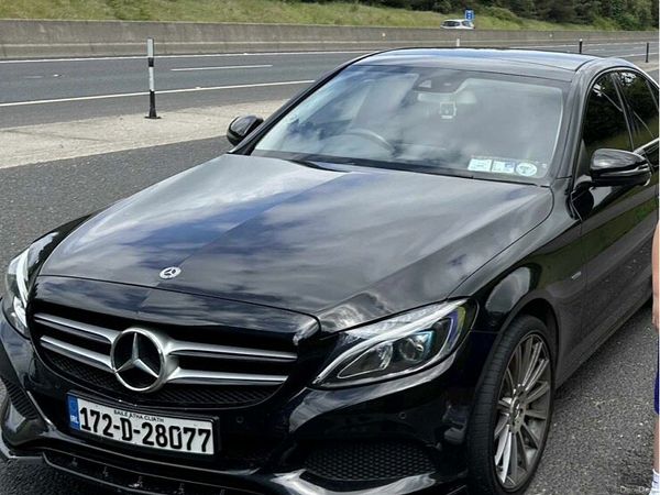 Mercedes-Benz C-Class Saloon, Petrol Plug-in Hybrid, 2017, Black