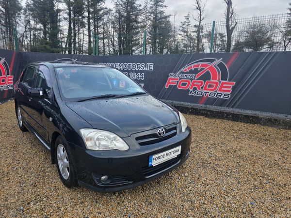 Toyota Corolla Hatchback, Petrol, 2007, Black