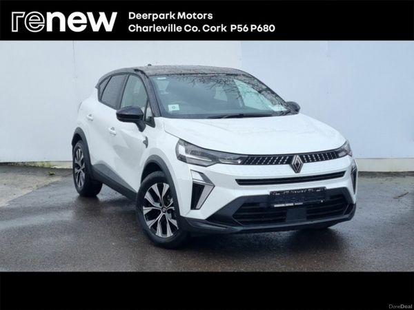 Renault Captur Hatchback, Petrol Hybrid, 2026, White