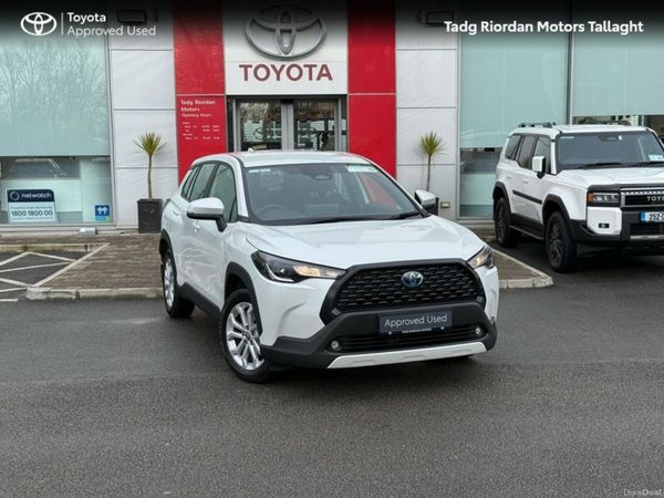 Toyota Corolla Cross Hatchback, Petrol Hybrid, 2024, White