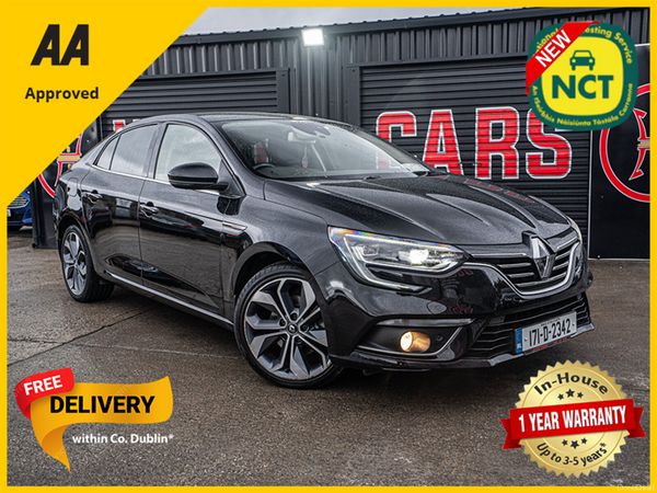 Renault Megane Saloon, Diesel, 2017, Black