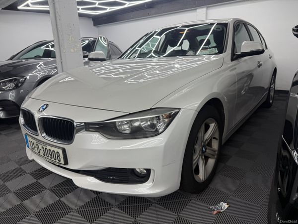 BMW 3-Series Saloon, Diesel, 2013, White