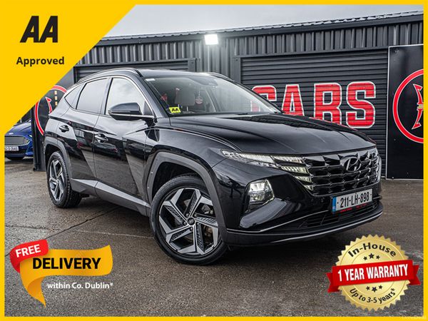 Hyundai Tucson SUV, Petrol Hybrid, 2021, Black