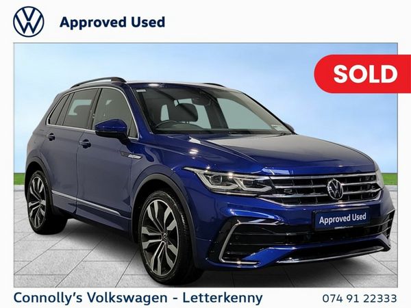 Volkswagen Tiguan SUV, Diesel, 2021, Blue