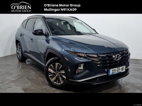 Hyundai Tucson SUV, Petrol Hybrid, 2022, Blue