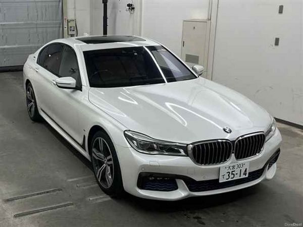 BMW 7-Series Saloon, Petrol Hybrid, 2016, White