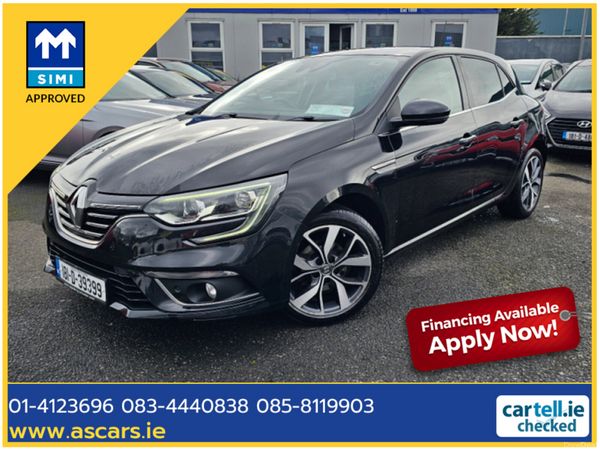 Renault Megane Hatchback, Diesel, 2018, Black