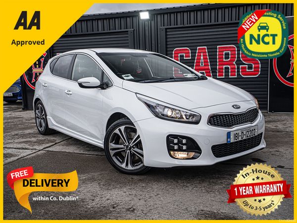 Kia Ceed Hatchback, Petrol, 2018, White