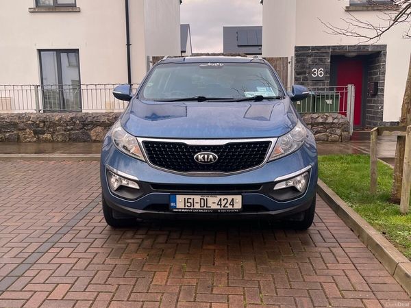 Kia Sportage SUV, Diesel, 2015, Blue